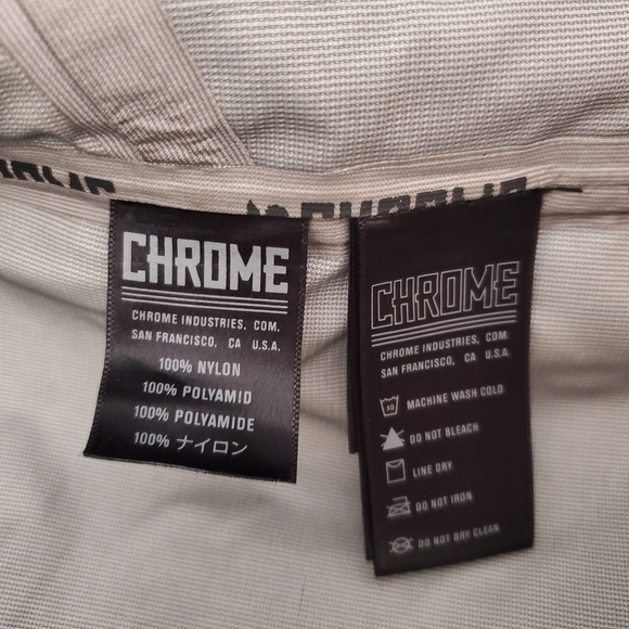 Chrome Industries Men's Hooded Chrome Storm™ Cobra Army Green Medium Jacket Coat - Picture 10 of 15